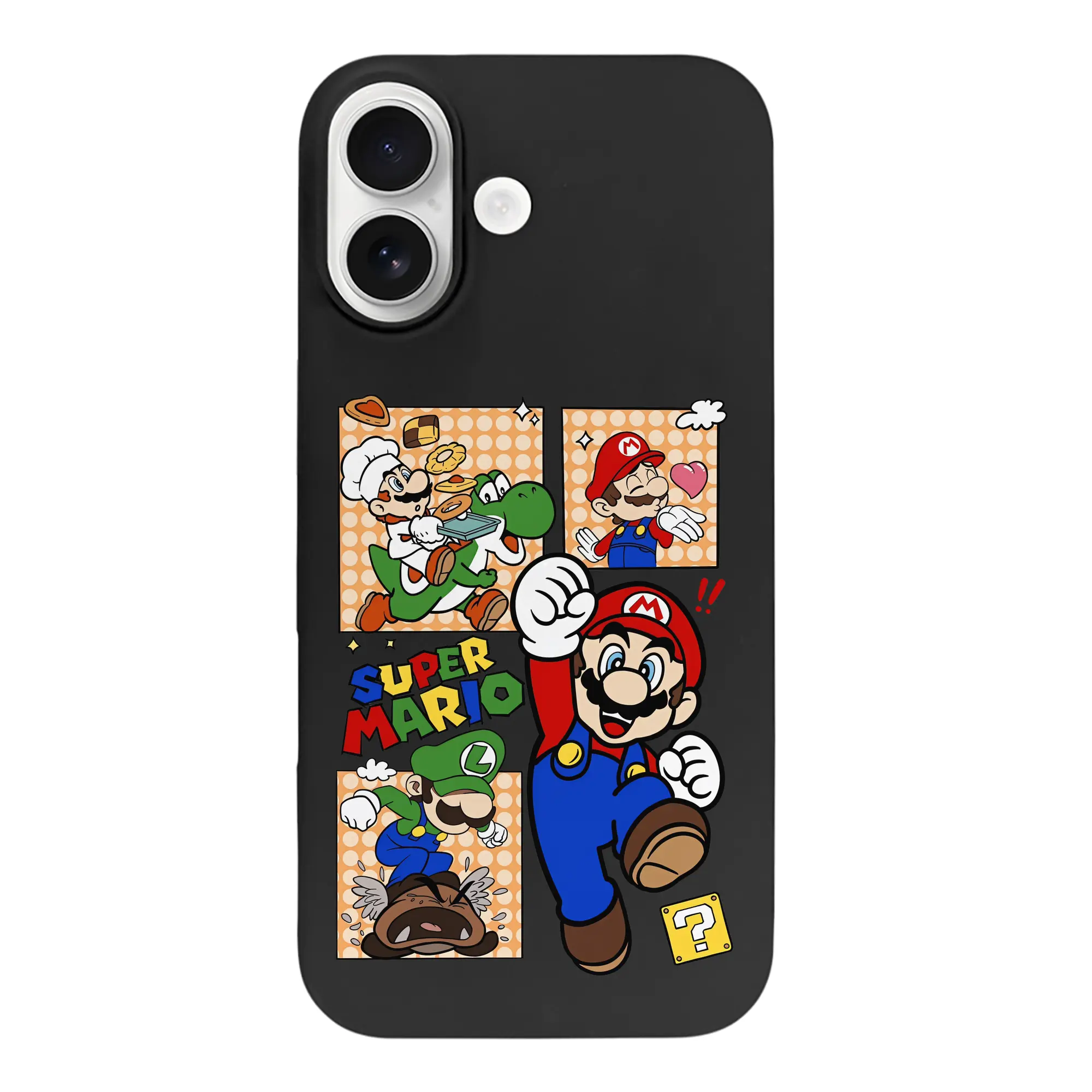 マリオ グッズ マリオ - iPhone 17 シリーズ シリコンケース 薄型 耐衝撃 指紋防止 ソフトタッチカバー 精密フィット 傷防止 保護ケース iPhone 17/17 Air/17 Pro/17 Pro Max 対応